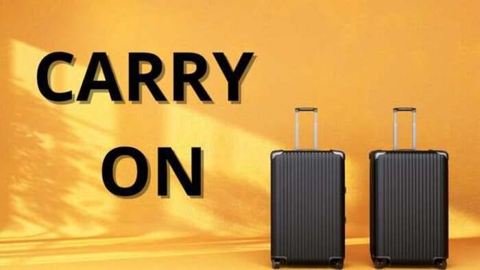 Carry On ở vai trò danh từ để nói đến hành lý xách tay