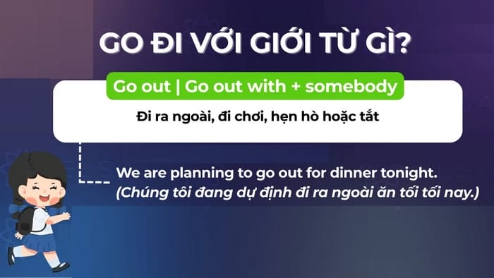 Cấu trúc Something + go out to + somebody