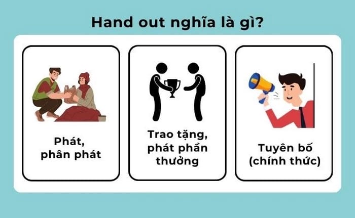 Ba tầng nghĩa cơ bản nhất của Hand out