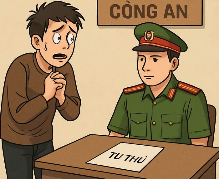 Turn in còn được dùng với nghĩa ai đó Tự thú/Giao nộp nghi phạm cho cơ quan chức năng