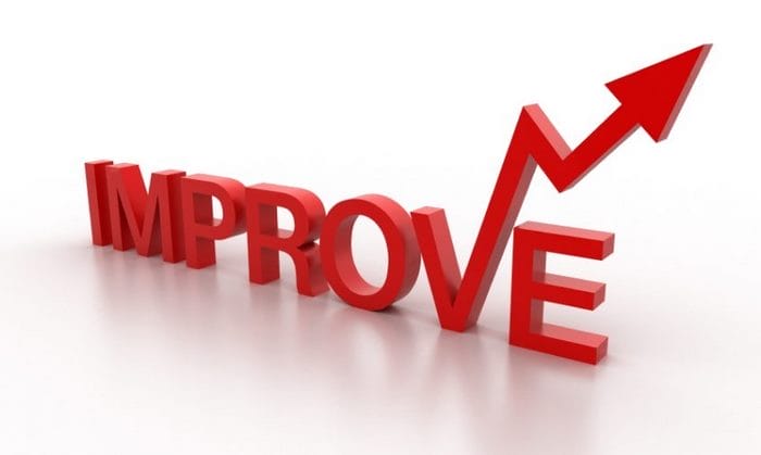 Bạn có thể sử dụng Improve thay work on khi muốn nhấn mạnh việc làm cho điều gì đó tốt hơn