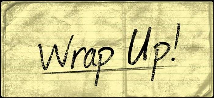 Wrap up là gì