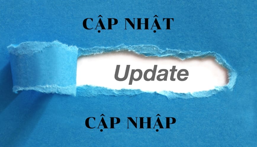 Cập nhật nghĩa là gì?