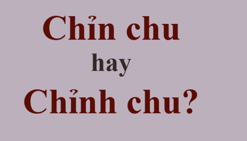 "Chỉn chu" hay "chỉnh chu": Từ nào đúng chính tả