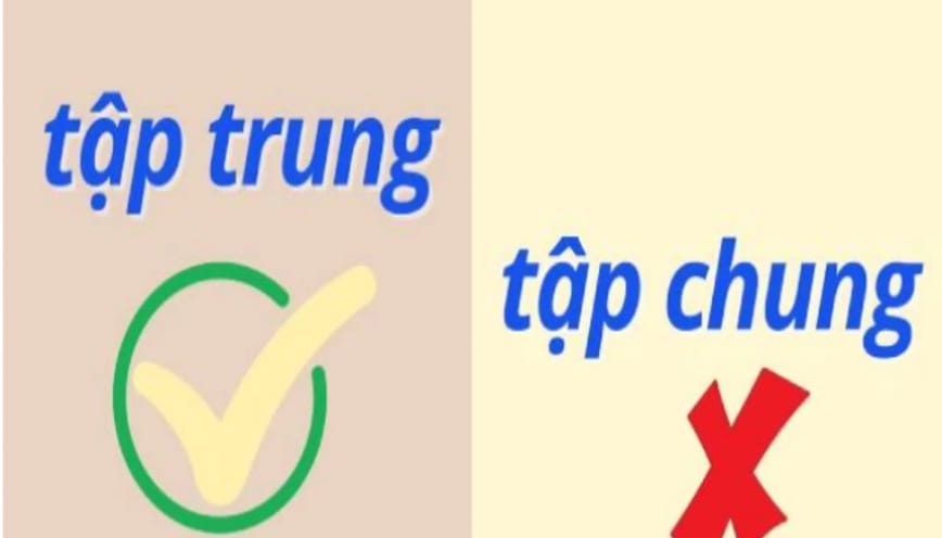 Do nhầm nghĩa “chung” với sự cùng nhau