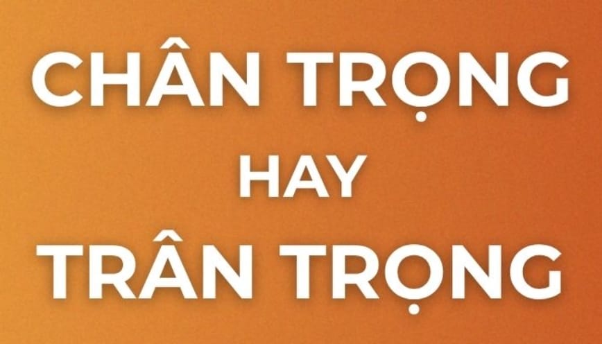 Do phát âm ch/tr chưa rõ