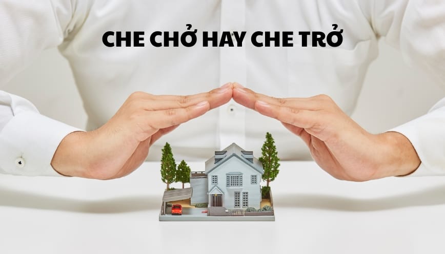 Giải thích: che chở hay che trở là từ đúng