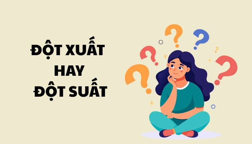 Giải thích nghĩa: đột suất