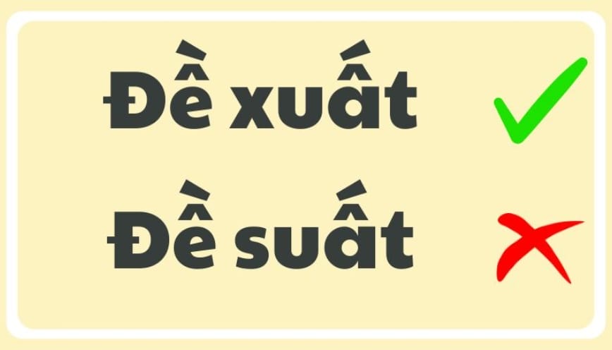 Giải thích nghĩa từ “đề xuất”