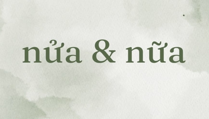 Giải thích nghĩa từ nửa