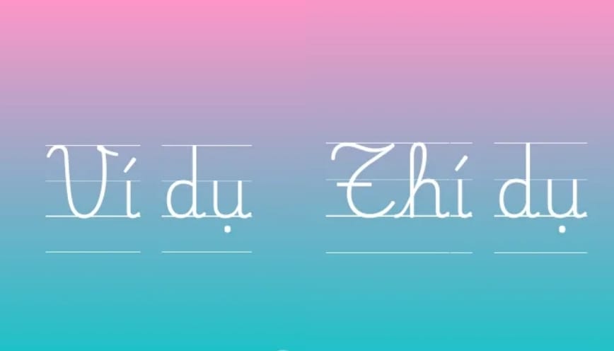 Giải thích nghĩa từ “thí dụ”