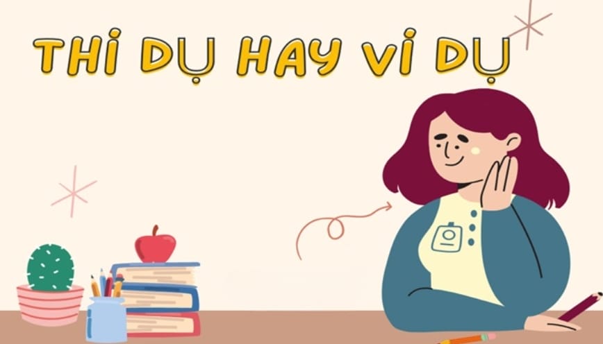 Giải thích nghĩa từ “ví dụ”