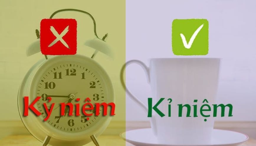 Kỉ niệm hay kỷ niệm đúng chính tả?
