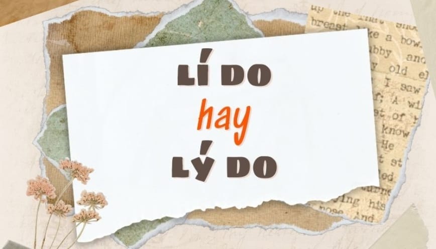 Lí do hay lý do: chỉ ra cách viết đúng