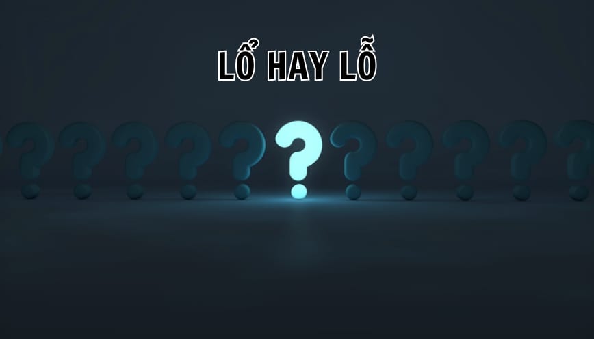 Lỗ dùng trong cấu tạo thiết bị