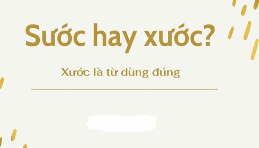 Từ xước có những ý nghĩa nào trong tiếng Việt?