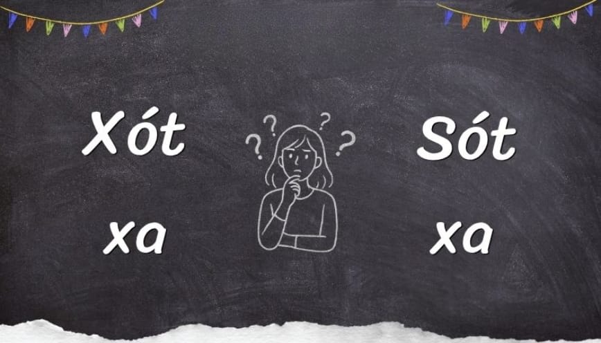 Xót xa hay sót xa: đâu là từ viết đúng