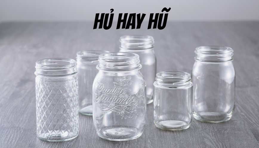 Những lưu ý khi dùng từ hũ khi đứng riêng lẻ