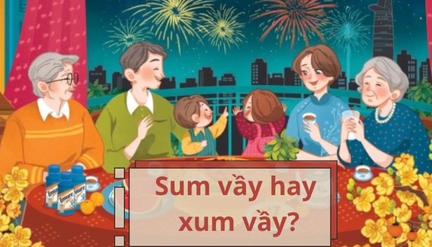 Sum vầy hay xum vầy, cách viết nào đúng chính tả?