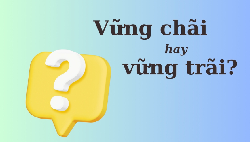 Vững chãi hay vững trãi, viết thế nào mới chuẩn?