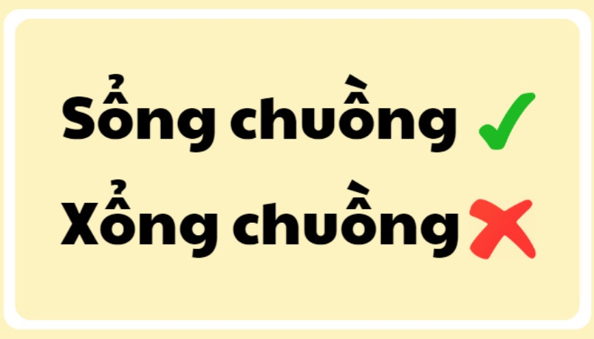 Xổng chuồng hay sổng chuồng là từ đúng?